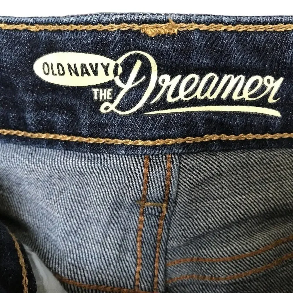 Old Navy Dreamer Boot Cut Stretch Jeans 10R Ladies Nice Buy Pre-Owned